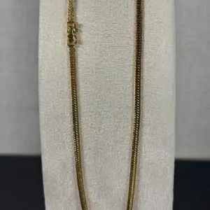Cadena oro real 18k estilo cuban peso 6.69 g