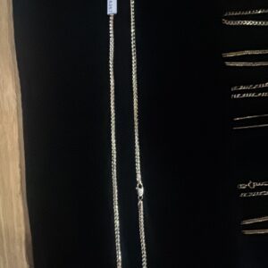 Cadena sólida oro 18k 25”