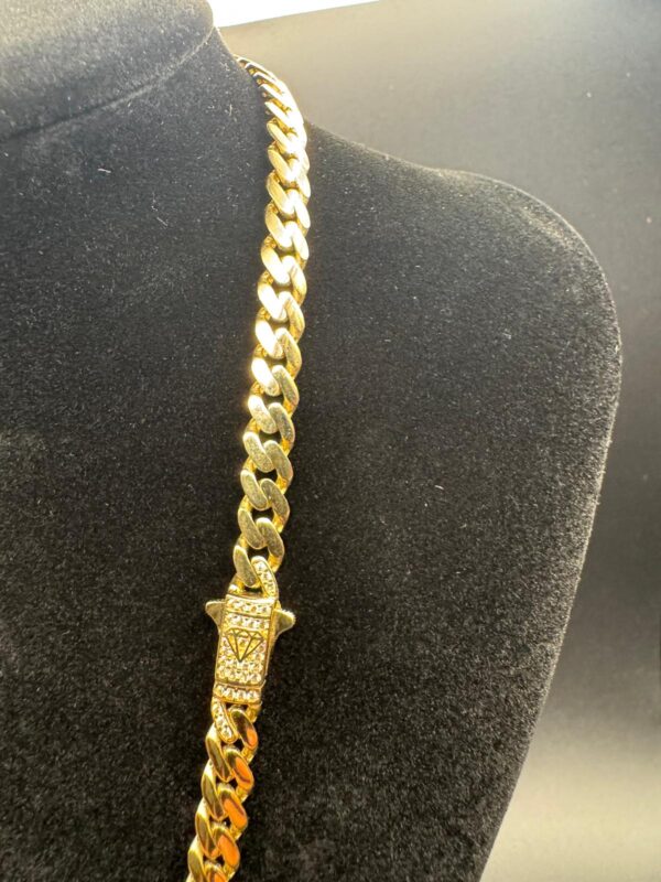 Cadena Monaco en Oro 14K — 20” - Imagen 3