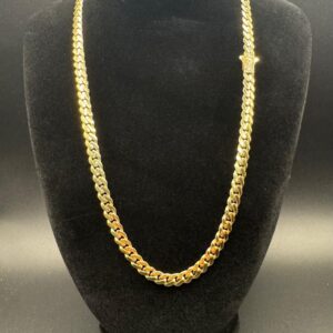 Cadena Monaco en Oro 14K — 20”