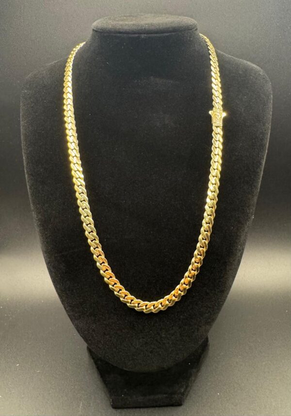 Cadena Monaco en Oro 14K — 20”