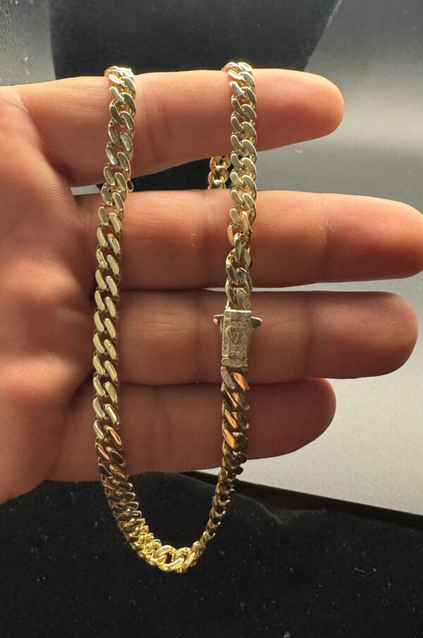 Cadena Monaco en Oro 14K — 20” - Imagen 2