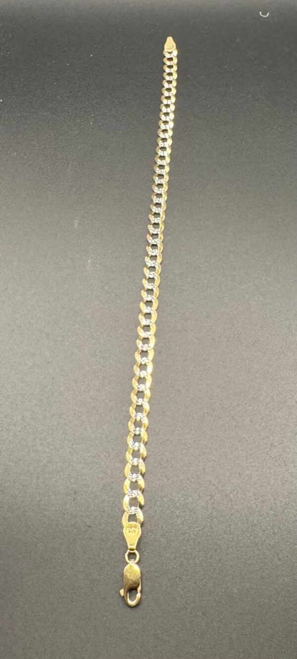 Brazalete 14K Solid Curb
