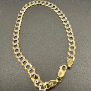 Pulsera oro 14k 8”