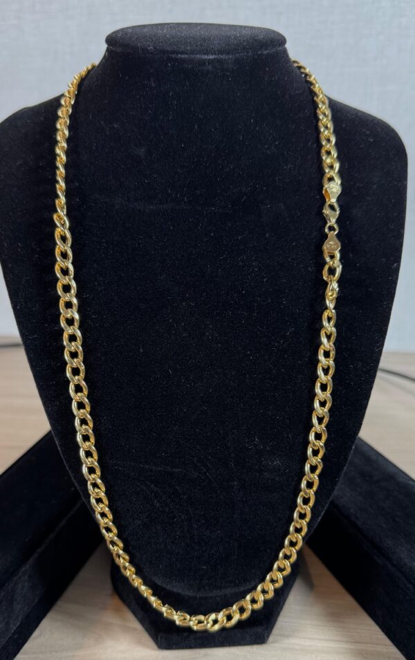 Cadena cubana oro 18 k Italiano - Imagen 3