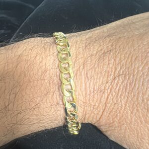 PULSERA CUBANA 18K
