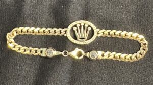 pulsera rolex oro 14k