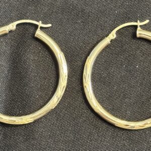 sarcillos oro 14k