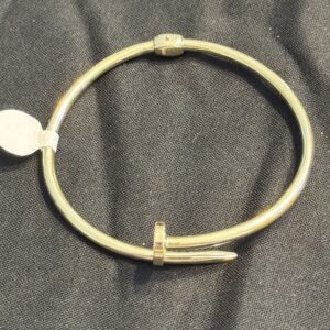 Pulsera de clavo oro 14k