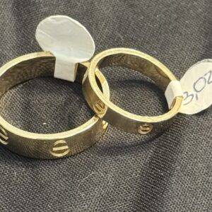 Anillos car-tier oro 14k