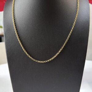 cadena cubo en oro Au750 18K