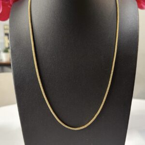 cadena franco oro Italiano AU750-18K